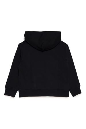 Black cotton hoodie N°21 KIDS | N21893N01540N900